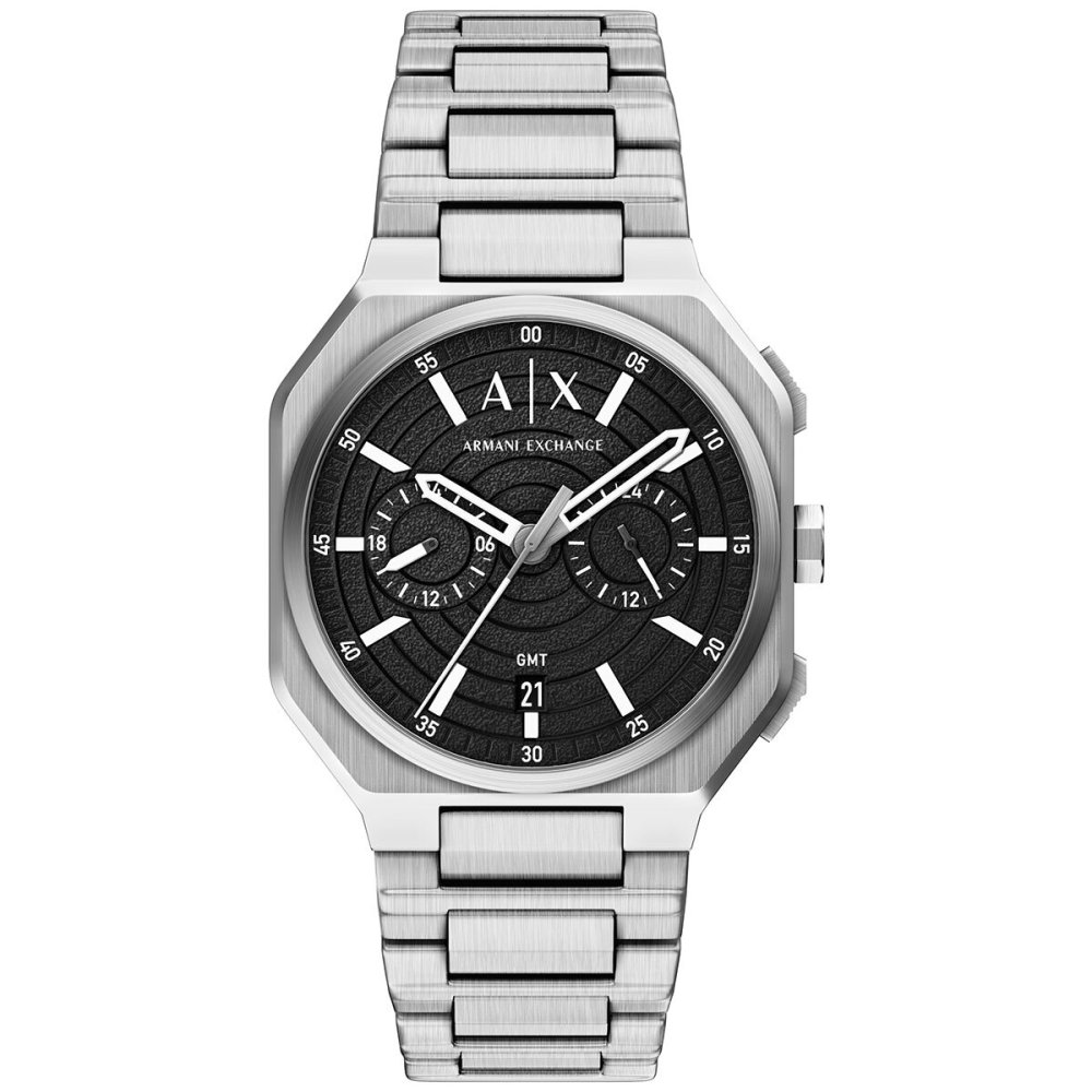 A|X アルマーニ エクスチェンジ ARMANI EXCHANGE 腕時計 メンズ デュアルタイム BASS ステンレス AX1475【2026 新作】