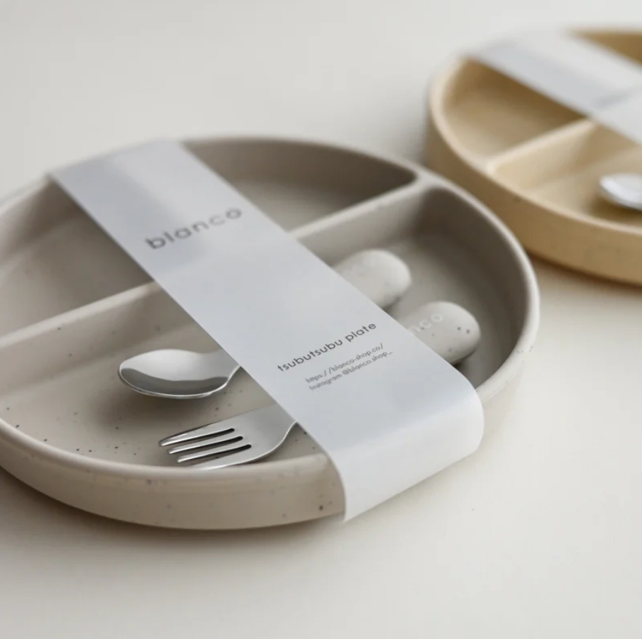 blanco perfect meal set ギフトセット blancoボックス付 出産祝い ベビー食器とお食事エプロン カトラリー