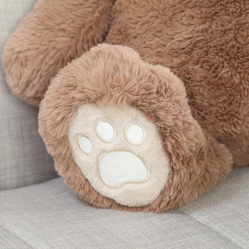 ぬいぐるみ くま 50cm ベージュ・ブラウン 2色展開 おもちゃ キッズ ギフト おしゃれ シンプル 新生活 家具 インテリア 不二貿易
