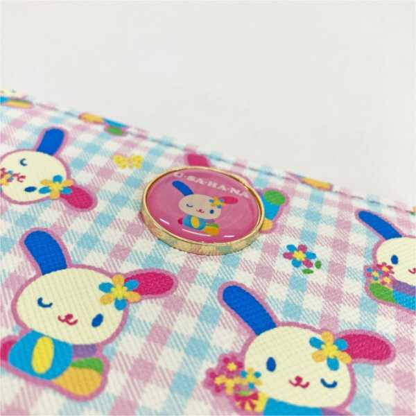 サンリオ ウサハナ 二つ折り財布 ラウンドファスナー 財布 レディース キッズ 子供用 小銭入れ カードケース 可愛い おしゃれ キャラクター グッズ 小物入れ サンリオ正規ライセンス品