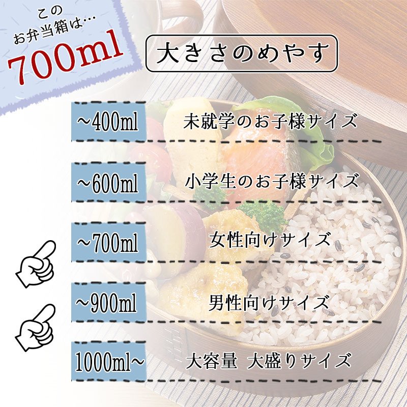曲げわっぱ わっぱ弁当箱 弁当箱 お弁当箱 まげわっぱ 700ml セット 大人 かわいい おしゃれ ゴム 仕切り 1段 遠足 運動会 軽量 女子 スリム 男子 男性 女性 メンズ 大容量 バンド わっぱ 日本製 丸型 サンドイッチ