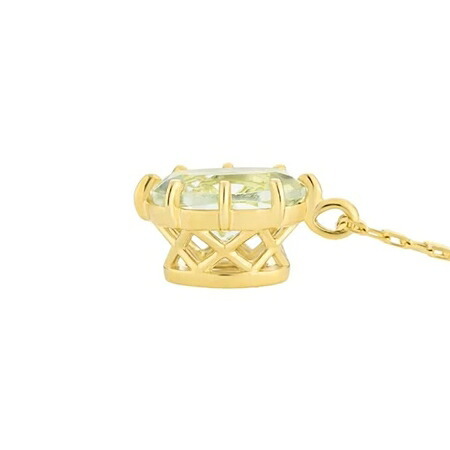 【無料ラッピング】  ヨンドシー 4℃ EAU DOUCE４℃ Summer Collection K18イエローゴールド ネックレス クォーツ グリーンアメシスト  ブランド 正規品 新品 ギフト プレゼント 人気 おすすめ 誕生日 記念日 クリスマス 送料無料