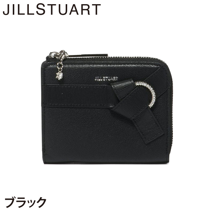 ジル スチュアート 財布 二つ折り レディース 山羊革 牛革 インプルーブ L字ファスナー ギフト JILL STUART