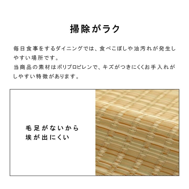 ラグ カーペット 洗える ダイニング 敷詰 丈夫 日本製 国産 除菌スプレー対応 アウトドア ペット 本間8畳（約382×382cm）