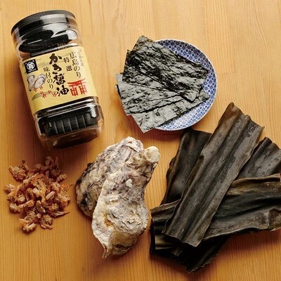 広島のり マルヒャクの「特選かき醤油味付けのり」海苔 1本（32枚）