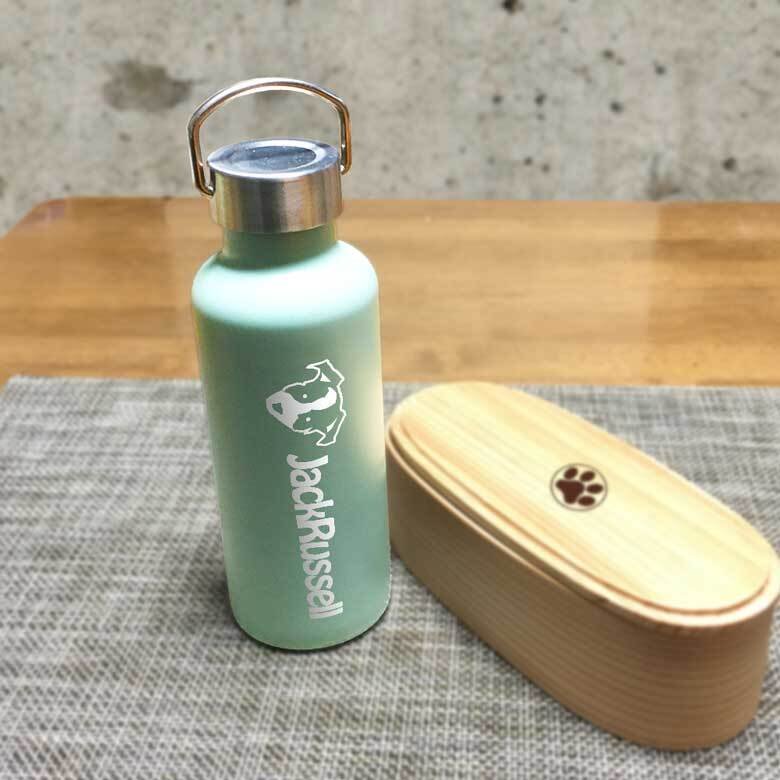 【Wanko Face】ジャックラッセルテリア かわいい 取っ手付きマグボトル おしゃれ 290ml 保温 保冷 ステンレス マグボトル 取っ手付き 真空 断熱 二重構造 ボトル タンブラー 水筒 マイボトル オリジナル ジャック JRT 犬 ペット