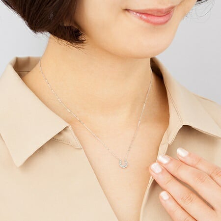 【無料ラッピング】  カナルヨンドシー Canal 4℃ ネックレス シルバー ネックレス キュービックジルコニア レディース ブランド 正規品 新品 ギフト プレゼント 人気 おすすめ 誕生日 記念日 クリスマス 送料無料