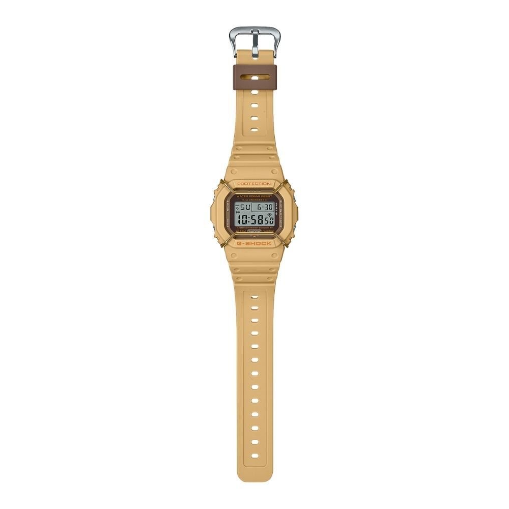 カシオ Gショック 腕時計 メンズ ベージュ ゴールド CASIO G-SHOCK 海外モデル デジタル 20気圧防水 耐衝撃 スクエア 5600シリーズ ストップウォッチ アラーム プレゼント ギフト 成人 卒業 入学