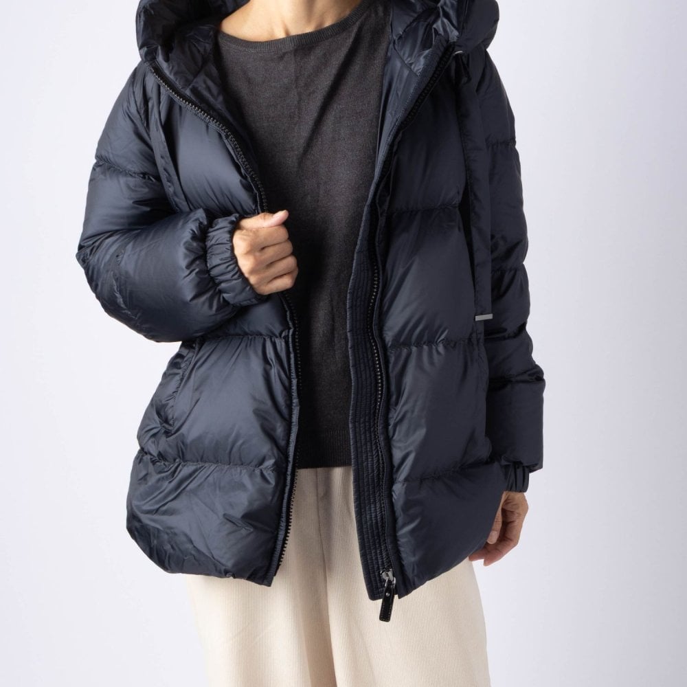 マックスマーラ Max Mara THE CUBE ザ キューブ SEIA Roomy puffer jacket in water repellent plain セイA テクニカル キャンバス ダウンジャケット 2629486085600 レディース アウター