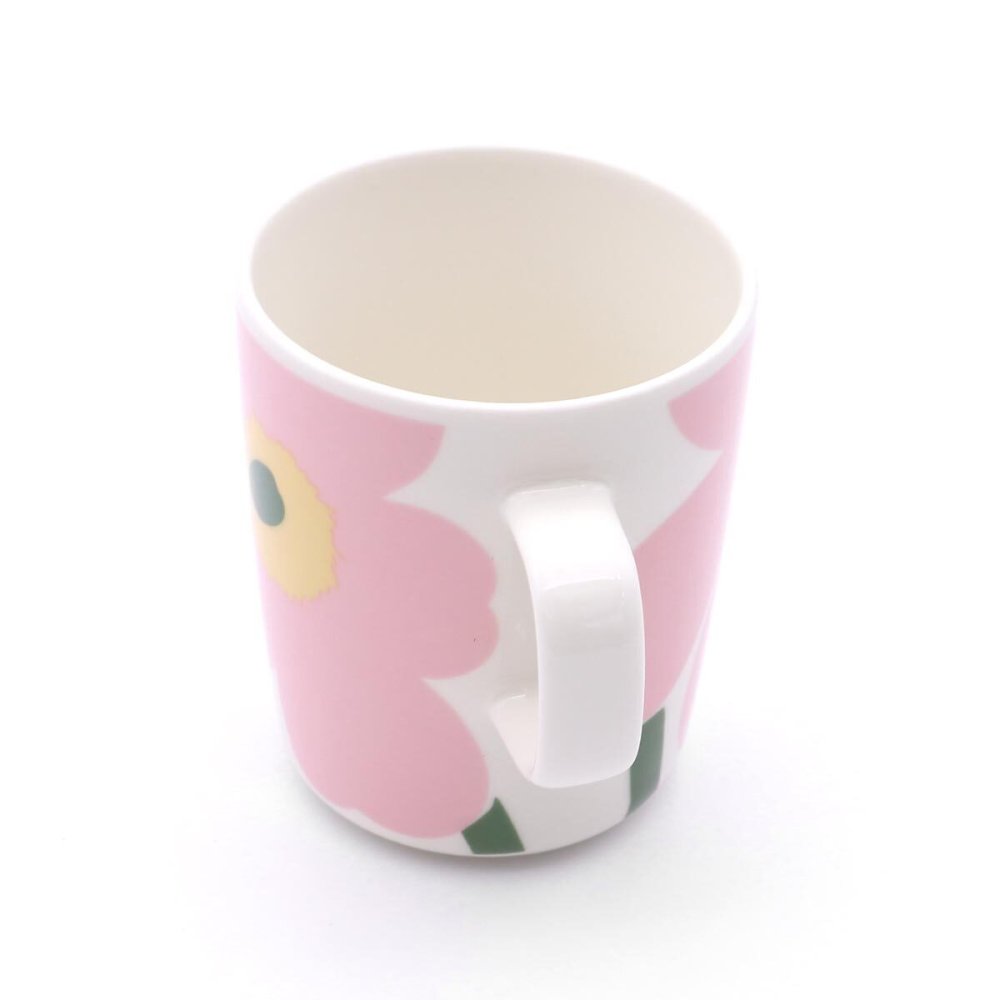 マリメッコ ウニッコ マグカップ 250ml ホワイト/ピンク/ライトイエロー/グリーン marimekko UNIKKO マグ 食器 ギフト 耐熱 電子レンジ対応 結婚祝い プレゼント 贈り物