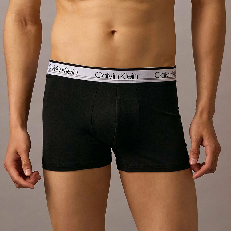 カルバンクライン：MICROFIBER STRETCH ローライズボクサーパンツ 3PK (ブラック)[ボクサーパンツ/ 男性下着/ メンズインナー/人気ブランド/おすすめギフト/誕生日プレゼント/メンズファッション]