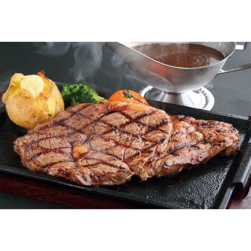 萬野和牛ロースステーキ2枚(計500g) (RST50-MAN) [お中元][お歳暮] ※送料無料(北海道・沖縄・離島への配送不可)