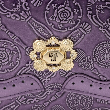 【無料ラッピング】 アナスイ ANNASUI 財布 チェリーナ 口金二つ折り レディース ブランド 正規品 新品 ギフト プレゼント 人気 おすすめ 誕生日 記念日 クリスマス 送料無料 ans522568