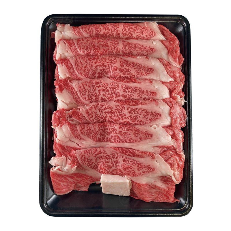 萬野屋 萬野和牛 すき焼き用肩ロース (6619-100) [お中元][お歳暮] ※送料無料(北海道・沖縄・離島への配送不可)