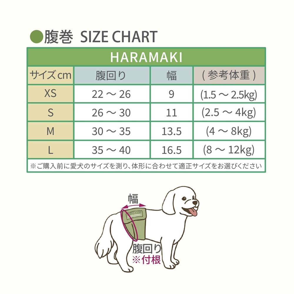 LOUGH GIGGLE ラフギーグル ウェルネス腹巻 犬服 XS インディゴブルー
