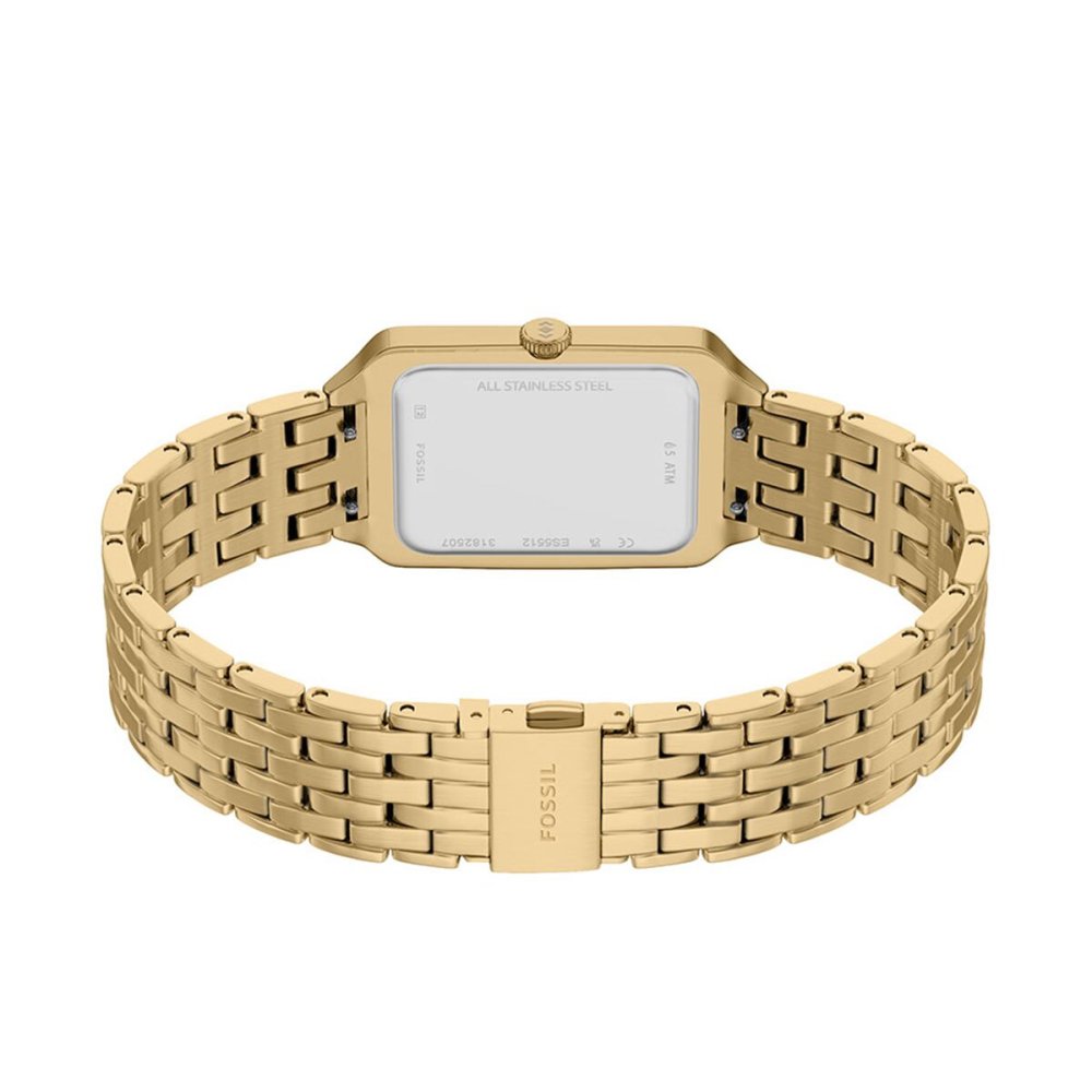 フォッシル FOSSIL 腕時計 レディース RAQUEL デイト アナログ ゴールドトーン ステンレススチールウォッチ ES5512【2026 新作】