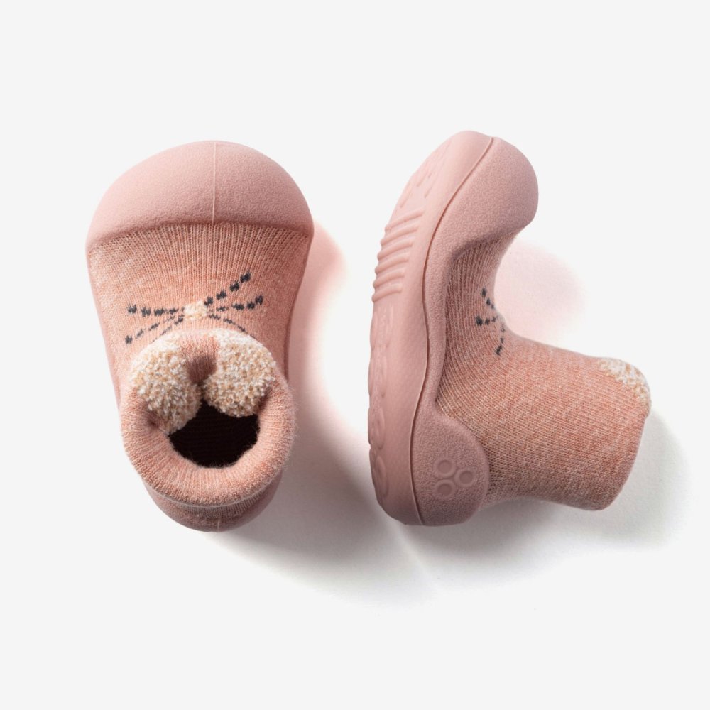 アティパス ATTIPAS Rabbit ラビット A23RA ベビーシューズ ベビー 赤ちゃん 歩育シューズ ファーストシューズ 靴 出産祝い 男の子 女の子 うさぎ ソックスシューズ