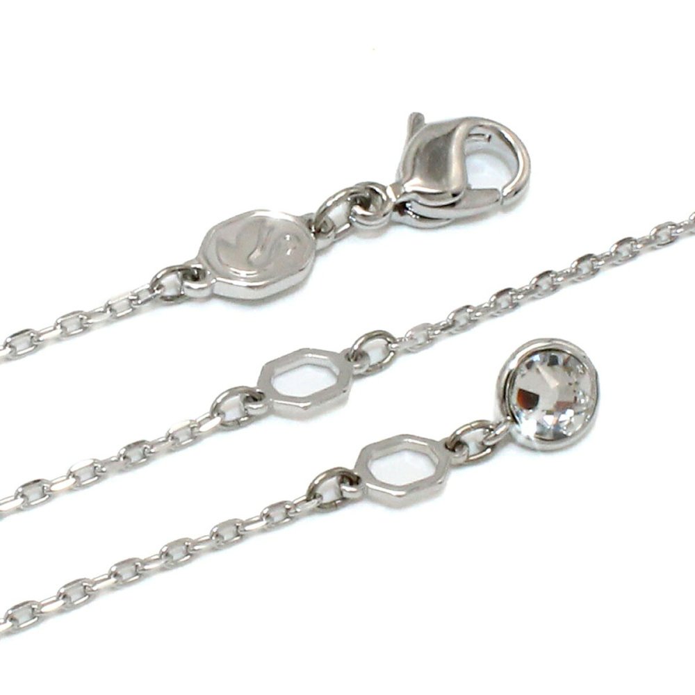 スワロフスキー swarovski ネックレス Hyperbola パヴェ インフィニティ 5687265 ハイパーボラ ペンダント アクセサリー レディース シルバー+ホワイト 海外正規品