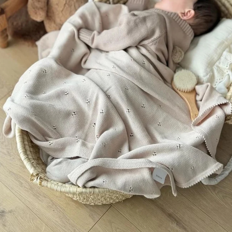blanco ブランコ blanket gift ベビーギフトセット 出産祝い ベビー ニットブランケット おくるみ