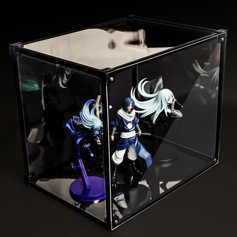 【人気サイズ・組立式】アクリル ディスプレイケース コレクションケース 透明 フィギュア アクスタ ぬいぐるみ スニーカー 推し活 収納