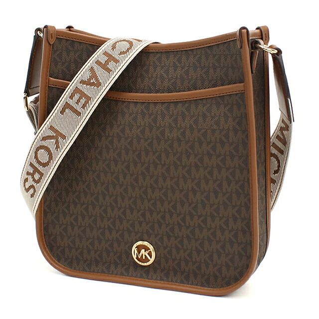 マイケルコース 斜め掛け ショルダーバッグ レディース ブランド MICHAEL KORS LUISA  30R4G99M3V ブラウン