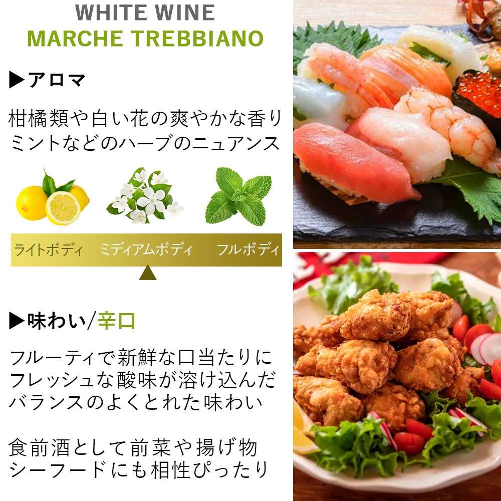 お歳暮 5000円 ワイン 紅白セット【無料 熨斗包装 メッセージカード】イタリア 赤ワイン サンジョヴェーゼ 白ワイン トレッビアーノ マルケ IGT 750ml 2本 おしゃれ 記念日 内祝 女性 男性 送料無料