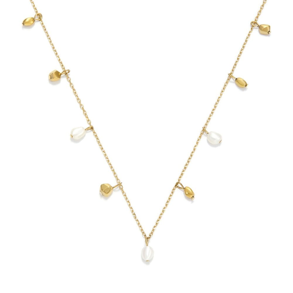 スカーゲン SKAGEN Agnethe Pearl アクセサリー ネックレス ゴールドトーン レディース SKJ1879710