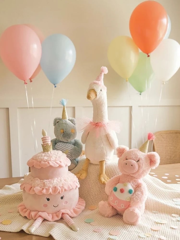 MON AMI バースデー グース あひる ガチョウ ぬいぐるみ ホワイト ST1799 モナミ