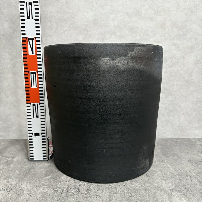 テラコッタ植木鉢 陶器製 おしゃれ 大型 シンタンビ 203 シリンダー L 12号 φ37×H37cm 素焼き 北欧 かわいい 鉢カバー 屋外向け 観葉植物用 サボテン 特大 ガーデニング ベランダ 玄関 丸型 インテリア プランター 深型