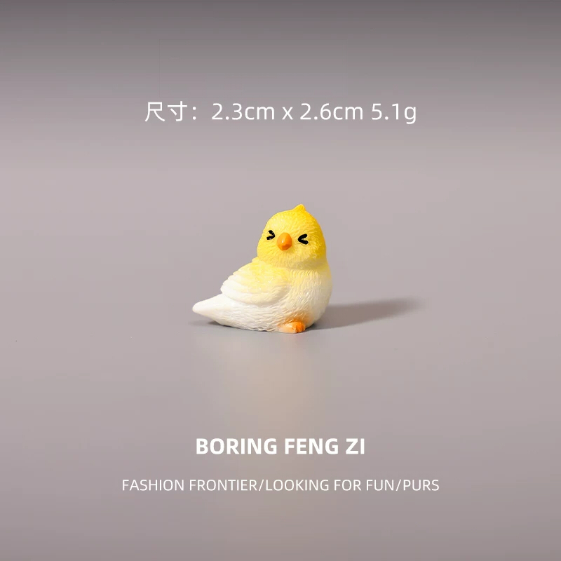 小鳥 置物 8個セット ミニチュア インコ オブジェ かわいい 鳥 フィギュア 卓上 飾り 車内アクセサリー デスク インテリア 癒し 雑貨 玄関 リビング プレゼント