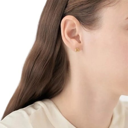 【無料ラッピング】  ヨンドシー 4℃ EAU DOUCE４℃ K18イエローゴールド ピアス ダイヤモンド ブランド 正規品 新品 ギフト プレゼント 人気 おすすめ 誕生日 記念日 クリスマス 送料無料