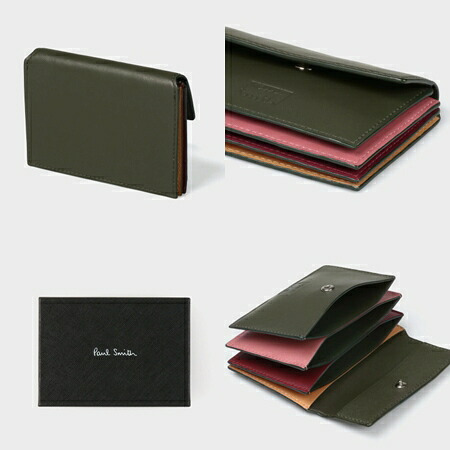 【無料ラッピング】 ポールスミス Paul Smith 名刺入れ カードケース コンサティーナ ブランド 正規品 新品 ギフト プレゼント 人気 おすすめ 誕生日 記念日 クリスマス 送料無料 psm522532