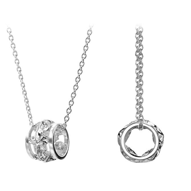 ゴールド ネックレス ハワイアンジュエリー ネックレス ホワイトゴールド バレル 樽 プルメリア 透かし模様 14K K14ホワイトゴールド K10 10Kあずきチェーン太0.7mm ギフトラッピング可能 彼女 妻 女性 レディース プレゼント ハロウィン 【品番：CG-GP105W】