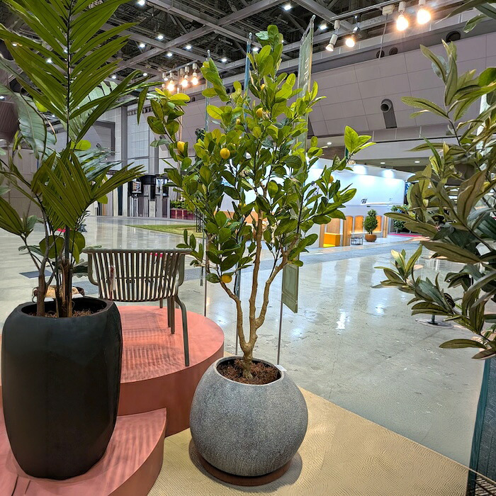 観葉植物 造花 レモンの木 BROWN 全高約220cm 大型 実付き フェイクグリーン 高級 本物そっくり リアル おしゃれ インテリア 人工観葉植物 アーティフィシャルグリーン シンボルツリー オフィス 店舗 カフェ 開店祝い 室内 リビング 玄関 風水 果樹 レモンツリー