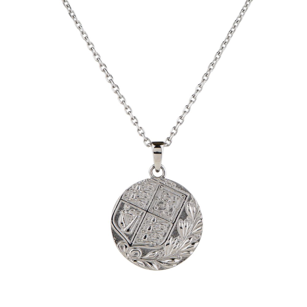 コインネックレス (英国国章の盾／セントジョージ)  Coin Necklac Dress Up ドレスアップe PUPE130