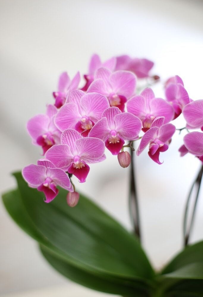 マイクロ胡蝶蘭 コケ玉 1本立ち 苔玉胡蝶蘭
