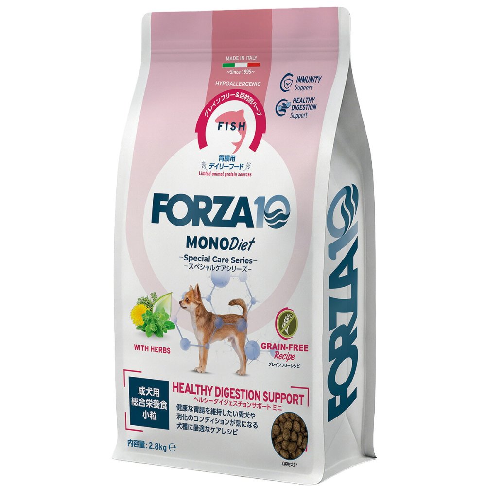 フォルツァ10 FORZA10 ドッグフード スペシャルケア アダルトミニ ヘルシーダイジェスチョン 2.8kg