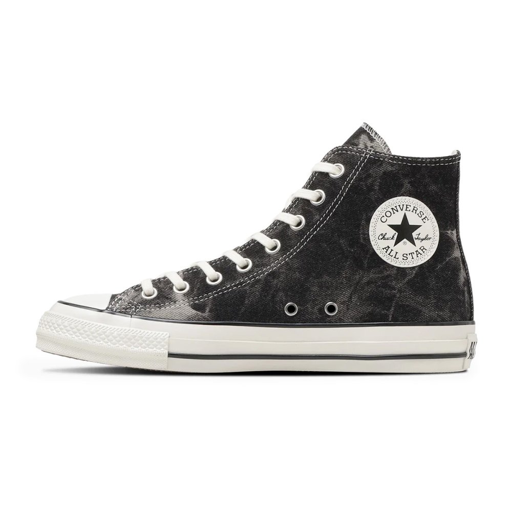 コンバース CONVERSE スニーカー メンズ レディース ハイカット オールスター エイジド ブリーチデニム HI  スモーキーグレイ/ブラック ALL STAR AGED