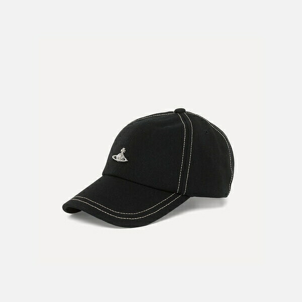 【無料ラッピング】 ヴィヴィアン ウエストウッド Vivienne Westwood キャップ 帽子 Edgewear メンズ レディース ユニセックス 綿100% ブラック ブランド 正規品 新品 ギフト プレゼント 人気 おすすめ 誕生日 記念日 クリスマス 送料無料 vwt522427