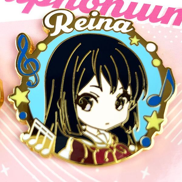 響けユーフォニアム 久美子 麗奈 ピンバッジセット 久美子＆あすか 響け！ユーフォニアム キャラ アニメ グッズ(MCOR)