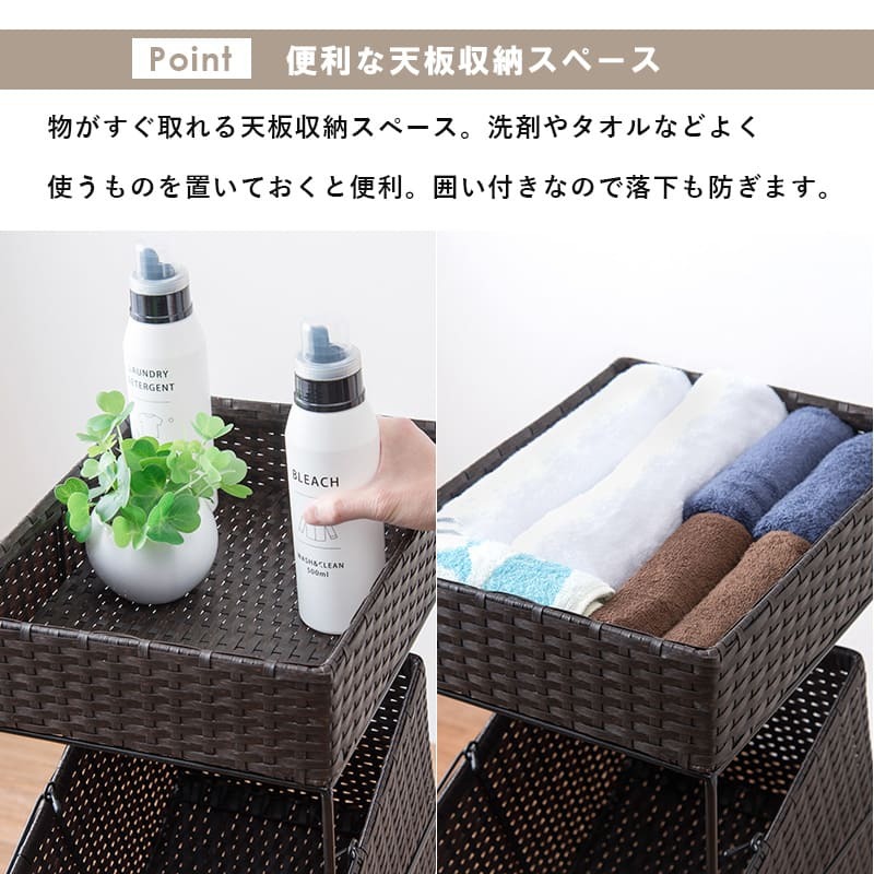 ラック ランドリー 3段 幅28cm カゴ 洗濯かご 4個つき 洗濯機 収納 おしゃれ スリム 縦型 洗濯機収納 ランドリー収納 ホワイト グレー 収納棚 洗濯物 洗面所 脱衣所 新生活