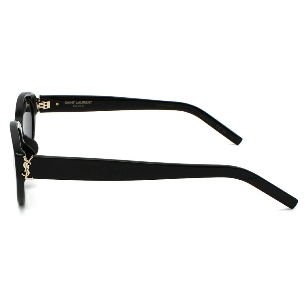 サンローラン Saint Laurent サングラス アジアンフィット UVカット アイウェア キャットアイ フォックス SL M148/F-001 メンズ レディース ユニセックス ブラック 国内正規品