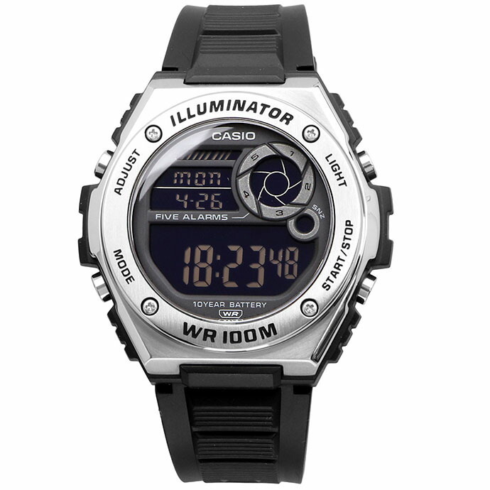 CASIO 腕時計 カシオ 時計 ウォッチ チープカシオ チプカシ デジタル メンズ MWD-100H-1BV [並行輸入品]