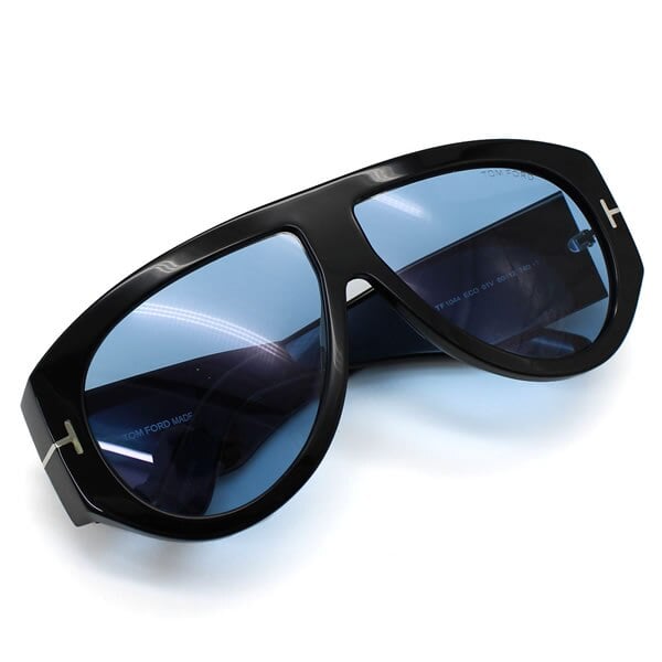 トムフォード サングラス TOM FORD FT1044/S 01V 60 TF1044 サングラス EYEWEAR ブラック ブルー グローバルフィット ユニセックス