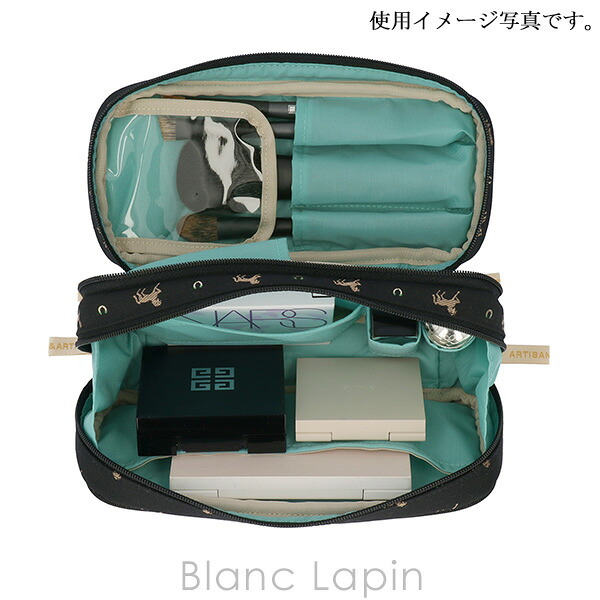 アルティザン＆アーティスト ARTISAN＆ARTIST スペシャリスト・ポーチ 7WP-PR631 ピルーエット #ブラック コスメポーチ/バッグ