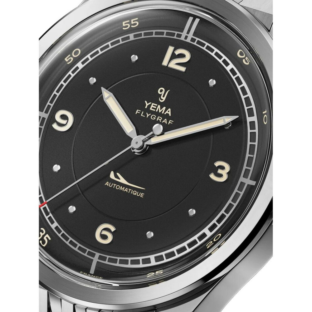 イエマ YEMA フライグラフ パイロット Flygraf Pilot 腕時計 メンズ 自動巻き YFLY25-AMS