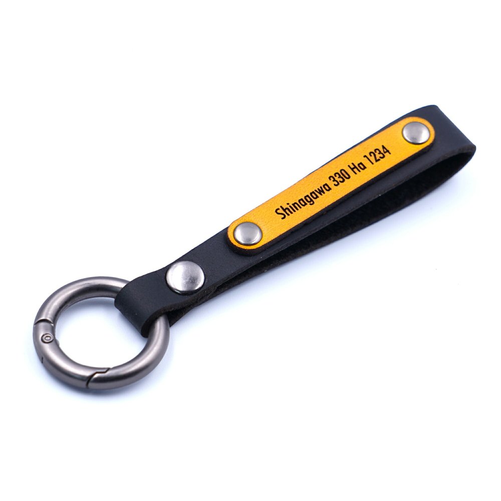 名入れキーホルダー ストラップ 本革 ギフト 記念 彫刻可能 ナンバープレート 名入れ プレゼント 記念品 父の日 母の日 卒業祝い 入学祝い 就職祝い メンズ レディース 日本製 | NONINA 名入れ 父の日 母の日 敬老の日 お誕生日祝い 還暦祝い お祝い ギフト クリスマスプレゼント バレンタイン 贈り物 愛車キーケース 愛車キーホルダー【送料無料】