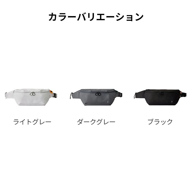 【正規販売】MILESTO ミレスト Hutte ヒュッテ MLS979 ボディバッグ ショルダーバッグ ウエストバッグ ウエストポーチ 旅行バッグ 軽量 旅行 海外旅行 ブラック グレー サコッシュ ギフト プレゼント メンズ レディース ブランド グッドデザイン賞 スポーティ 誕生日