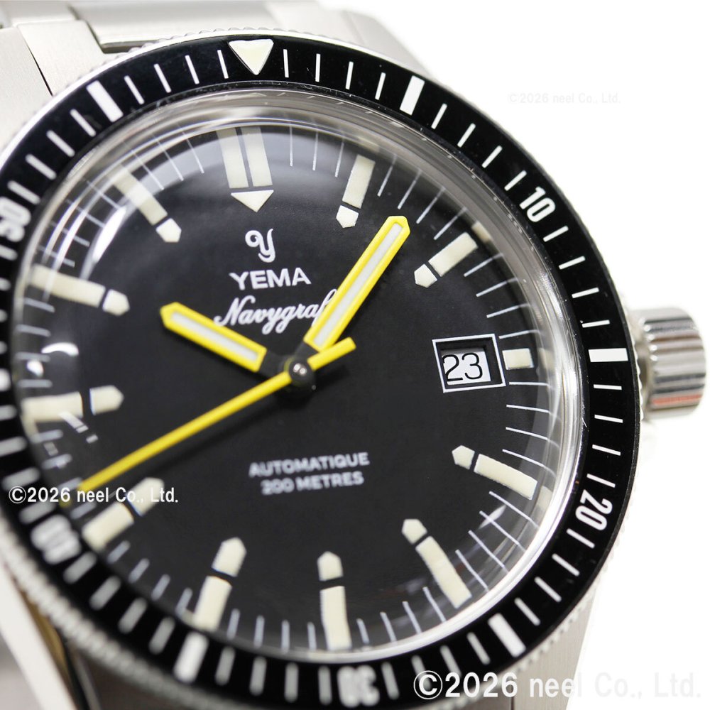 イエマ YEMA ネイビーグラフ ヘリテージ Navygraf Heritage 腕時計 メンズ 自動巻き YNAV25-AM