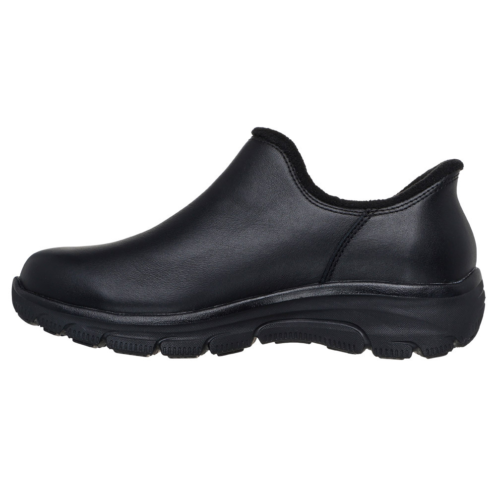 スケッチャーズ スリップインズ レディース 防水 ウォータープルーフ イージー ゴーイング ウィンター ウィンド SKECHERS Slip-ins ブーツ レザー スエード ハンズフリー ノーマル幅 169158